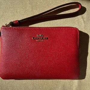 Cherry Red Wristlet